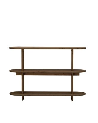 Hannun Librer&iacute;a de madera de abeto en color marr&oacute;n, 120cm