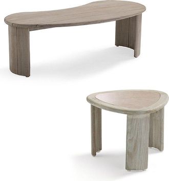 Frontgate Sorano Tables Tailored Furniture Cover - Side Table, Gray - Frontgate