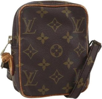 Louis Vuitton Pre-owned Cross Body Bag - Dames - Vintage Schoudertas - Bruin - ONE Size - Leer - Vintage