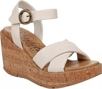 Blowfish Womens Barbados Wedge Sandals In Bone
