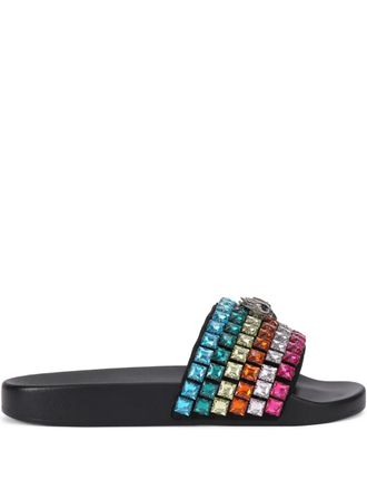 Kurt Geiger Meena Eagle slides - Black
