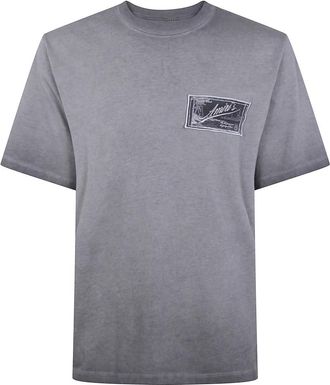 Amiri Quality Goods Label Tee - Heren - T-shirts - Zwart - S - Katoen - Tops