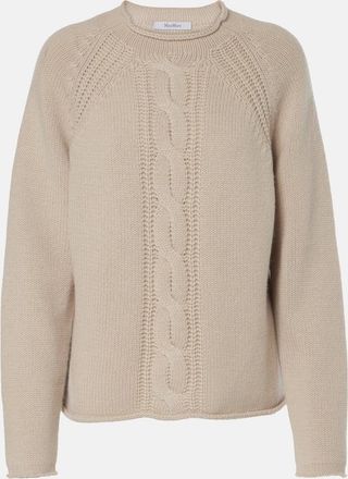 Max Mara Pico cable-knit cashmere sweater