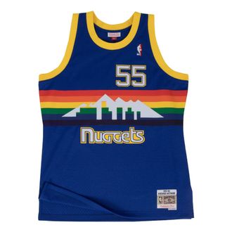 Mitchell & Ness x NBA Denver Nuggets Road 1991-92 Swingman Jersey Dikembe Mutombo 55 SMJYGS18159-DNUROYA91DMO