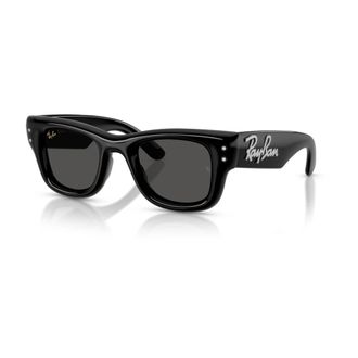 Ray-Ban Wayfarer Puffer Zonnebril - unisex - Zonnebrillen - Zwart - 47 MM - Nylon - Accessoires