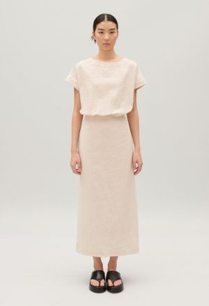 Claudie Pierlot Robe midi rayures