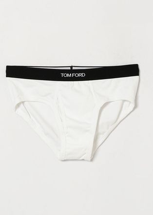 Tom Ford Slip in cotone stretch con fascia logata a contrasto