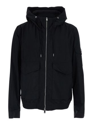 Tatras Black Solid Hood Jacket