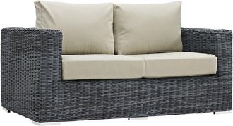 ModWay Summon Outdoor Patio Sunbrella Loveseat