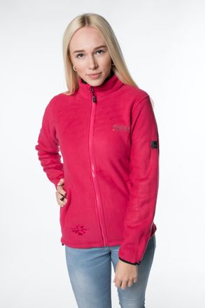 Deproc Fleecejacke DEPROC ACTIVE CAMBLY Lady, Damen, Gr. 36/38 (M), rosa (pink), 100% Polyester, mit Gummizug, Jacken Fleecejacke, mit Teddy-Fleece, auch in 