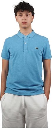Lacoste Heren waterpoloshirt - Heren - Polos - Blauw - L - Katoen - Tops
