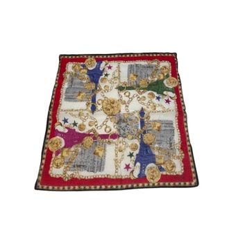 Celine Pre-owned Scarves, unisex, Multicolor, Size: ONE SIZE Pre-owned Silk Scarf