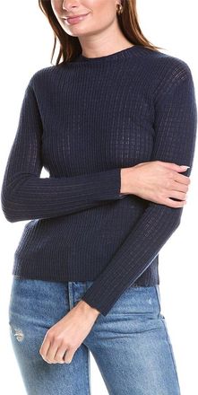 27 Miles Malibu Fitted Shallow Wool-Blend Top