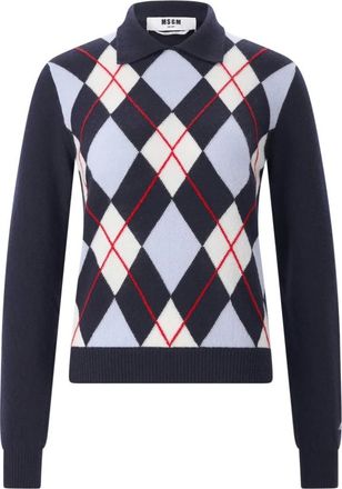 Msgm Msgm, Donna, Maglie, Blu, XS, new