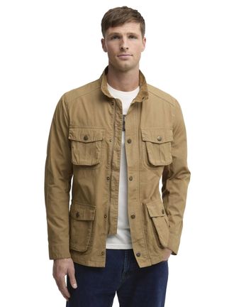 Barbour zomerjas Barbour camel rits knopen normale fit