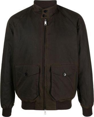 Baracuta Brown High-neck Jacket