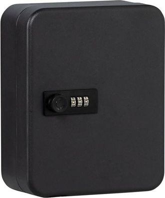 OEM Armario Para Llaves Con C&oacute;digo Digital, 20 Ganchos, Chapa De Acero, Negro Mate