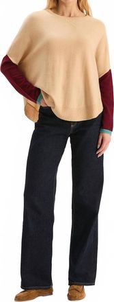 Tyler B&ouml;e Bailey Cashmere Colorblock Capelet In Multi