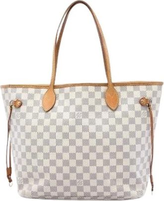 Louis Vuitton Pre-owned Neverfull MM - - Pre-owned - Donna - Bianco - ONE SIZE