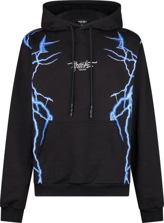 Phobia Archive Lightning Hoodie - Heren - Hoodies - Zwart - S - Katoen - Hoodies & sweatvesten