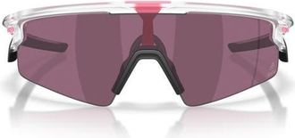 Oakley Gender Inclusive Sphaera Strike 37mm Rectangle Sunglasses in Gdi Matte Clear/prizm at Nordstrom
