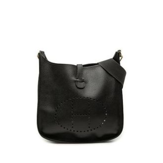 Herm&egrave;s Pre-owned Evelyne I 33 - Dames - Pre-owned - Zwart - Maat: ONE Size Leer