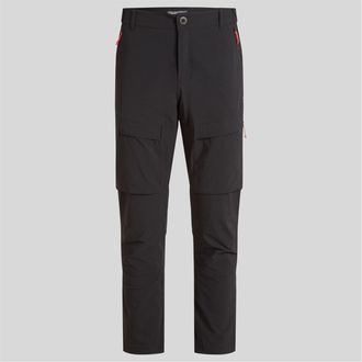 Craghoppers Mens Kiwi Pro Ex Trousers in Black/Black - Size 40W/34L