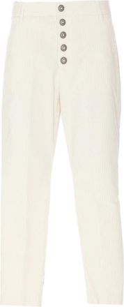 Dondup Mujer, Pantalones, Blanco, Talla: W28