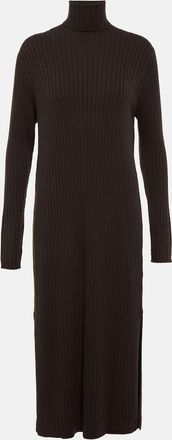 Jardin Des Orangers Turtleneck cashmere sweater dress
