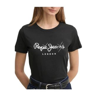 Pepe Jeans London Classic Polo - female - Pepe Jeans - T-Shirts - Black - XL - Tops