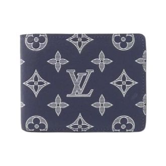 Louis Vuitton Pre-owned Wallets, female, Blue, Size: ONE SIZE Pre-owned Vintage Bi-fold Wallet