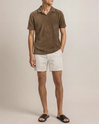 Orlebar Brown Struma Merino Classic Fit Sweatpant in Bronze at Nordstrom, Size Xxx-Large