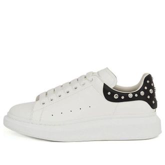 Alexander McQueen Oversized Sneaker White Studd 553776WHGP59061