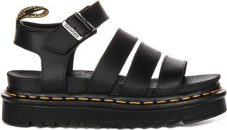 Dr. Martens Blaire Sandalen - Dames - Sandalen - Zwart - 40 EU - Leer - Schoenen