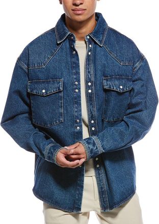 Palm Angels LW Monogram Denim Shirt
