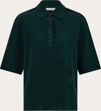 Ferragamo Donna Polo in maglia Verde