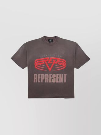 Represent cotton hemp t-shirt