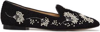 Arteana Alea Smoking Slipper in Black at Nordstrom, Size 39.5