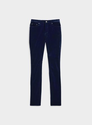 Contemporaine Womens Solid corduroy pant Fit: Straight leg, mid rise