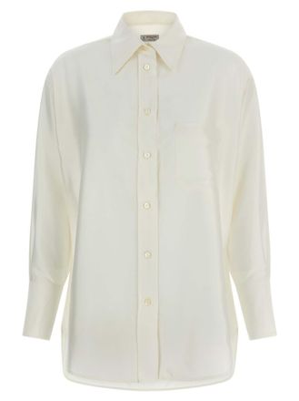 Alberto Biani White Comfort Solid Shirt