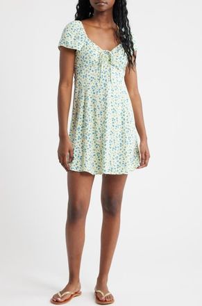 Rip Curl Surf Side Minidress in Light Yellow at Nordstrom, Size Xx-Large