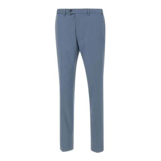 Digel Heren, Broeken, Blauw, Maat: L Wol