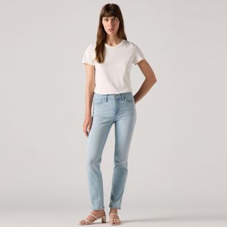 Levi's 312 Shaping Slim Jeans - Womens - 23X30 - Light Wash / Hold It Down