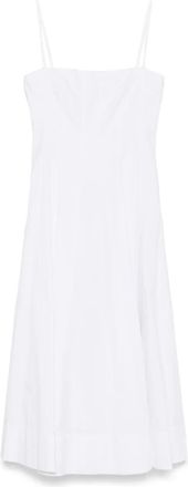 Staud Wylie midi-jurk - Wit