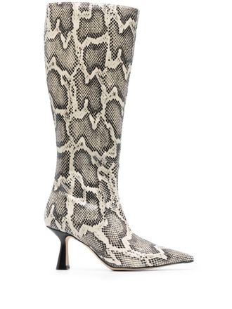 Aeyde Stivali al ginocchio Esme 75mm - Toni neutri