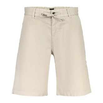HUGO BOSS Korte Broeken, Heren, Beige, W38, Katoen, Chino Tapered Ds-1-S