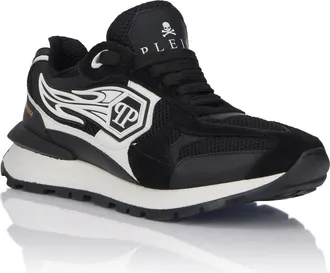 Philipp Plein Runner Titan Edge Men in White/black at Nordstrom, Size 42