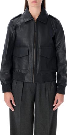 Sessun Miley Lamb Leather Blouson