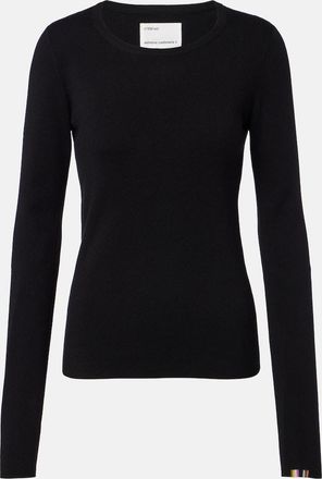 Extreme Cashmere N&deg;392 Eel cotton and cashmere top