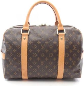 Louis Vuitton Vintage, unisex, Bruin, ONE Size, Tweedehands Canvas Louis Vuitton tassen